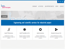 Tablet Screenshot of brain-tech.it